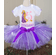 Disney Princess Rapunzel Birthday Tutu Set Outfit - Rapunzel Birthday Outfit for Kids