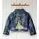 Disney Princess Tiana Denim Jacket Gift - Disney Custom Denim Jacket for Toddler Kids