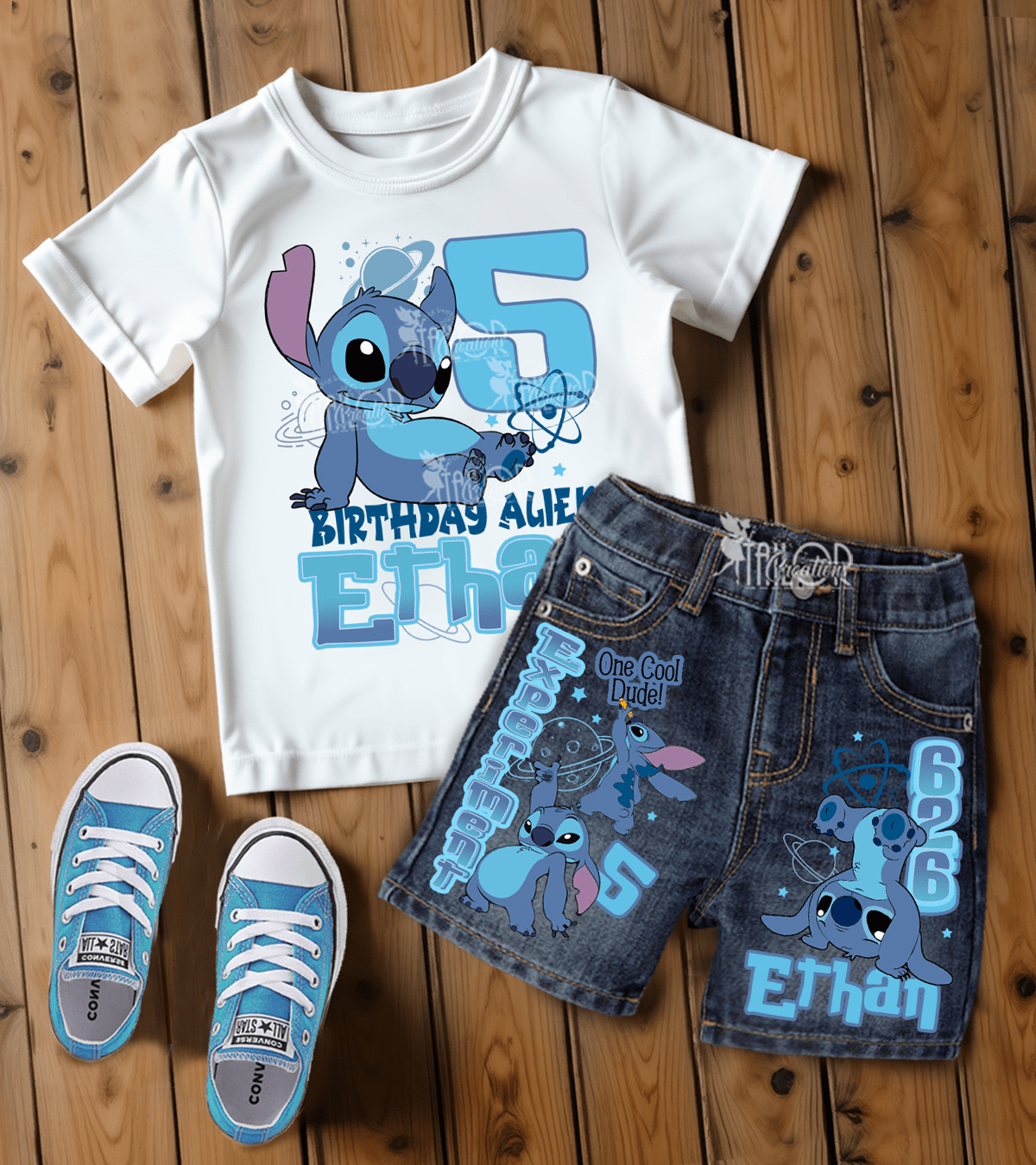 Disney Stitch Birthday Party Outfit for Boys Kids - Disney Stitch Disneybound Outfit