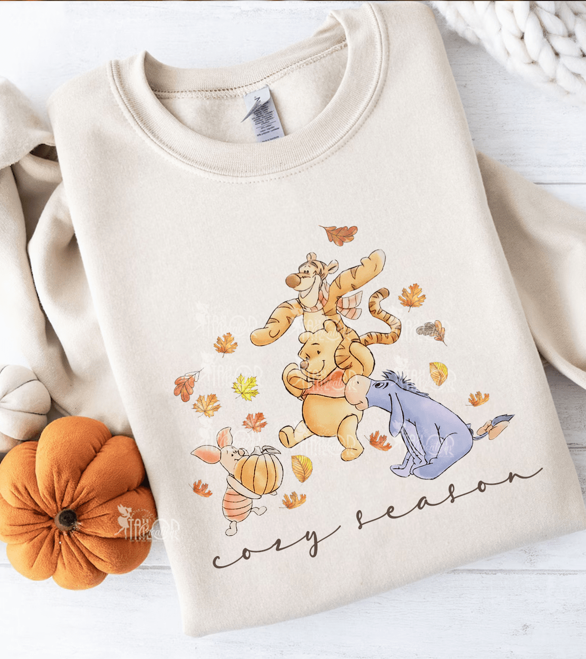 Disney Winnie the Pooh Fall Sweatshirt Toddler Womens - Disney Fall Cozy Sweater