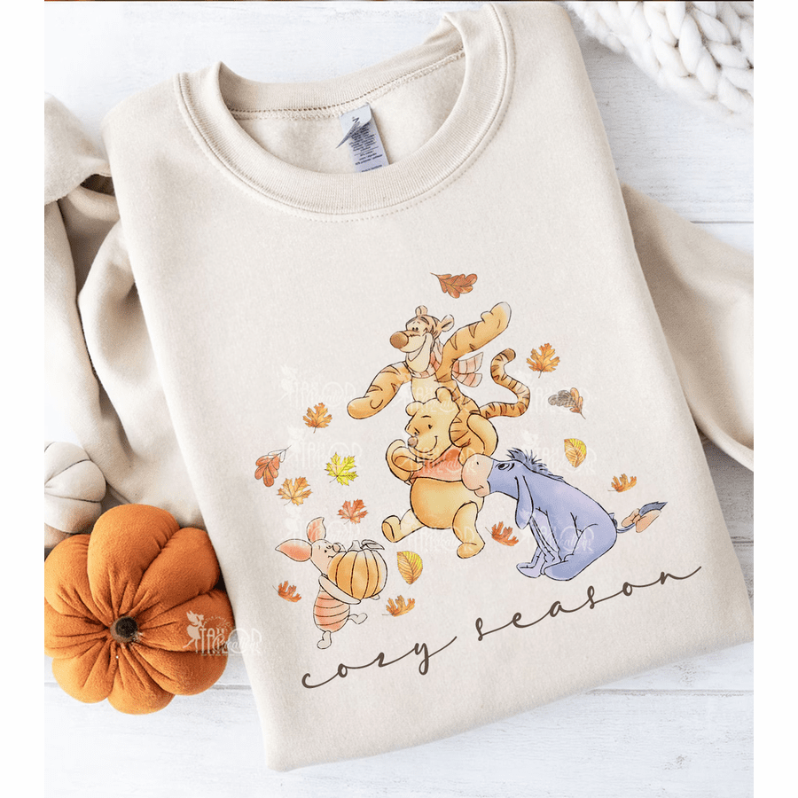 Disney Winnie the Pooh Fall Sweatshirt Toddler Womens - Disney Fall Cozy Sweater