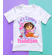 Dora the Explorer Birthday Tee Shirt - Dora Birthday Party Outfit for Girls