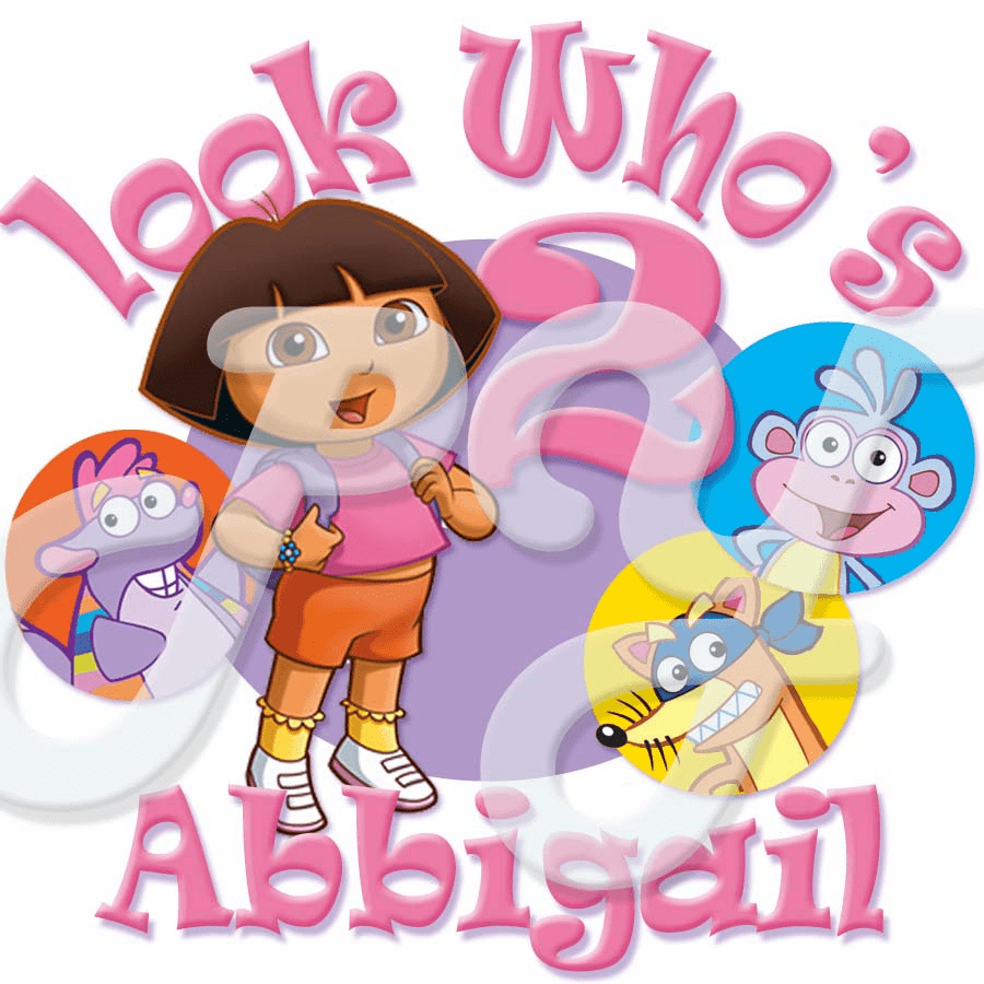 Dora the Explorer Custom Birthday Shirt