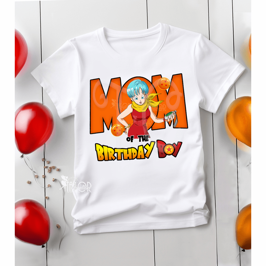 Dragon Ball Belma Girls Matching Family Birthday Tees - Anime Matching Family Shirts