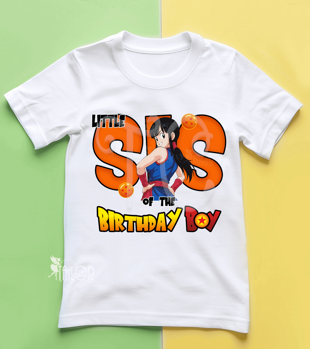 Dragon Ball Chi Chi Matching Family Birthday Tee Shirt - Anime Birthday Shirts - Chi Chi Custom Tee Shirt
