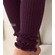 Eggplant Plum and Gold Bow Ruffle Leggings Toddler Kids - Fall Boutique Bow Ruffle Leggings