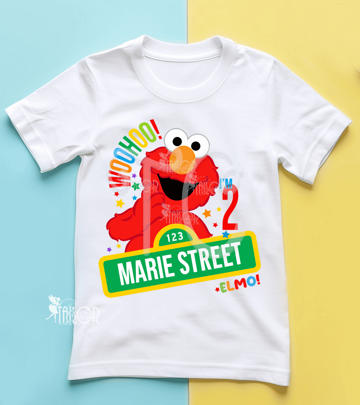 Elmo Birthday Party Tee Shirt - Elmo Birthday Party Outfit Ideas - Sesame Street Birthday