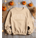 Embossed Fall Pumpkin Season Crewneck Sweatshirt - Pumpkin Spice Hoodie