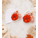 Fall Pumpkin Spice Latte Fabric Cluster Headband - Boutique Baby Girl Hat 