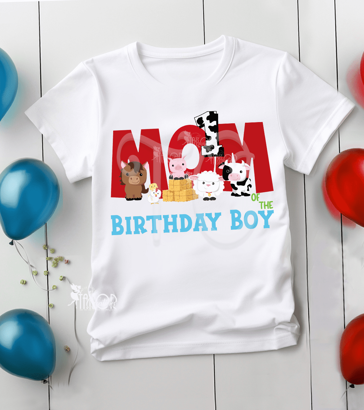Farm Animals Matching Family Birthday Tees - Barnyard Birthday Family Outfit