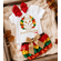 First Turkey Day Thanksgiving Baby Girl Outfit - Turkey Infant Baby Girl Bodysuit Bloomers Set