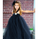 Flower Girl Black Tutu Dress - Black Toddler Tutu - Birthday Girl Black Tutu Outfit Set