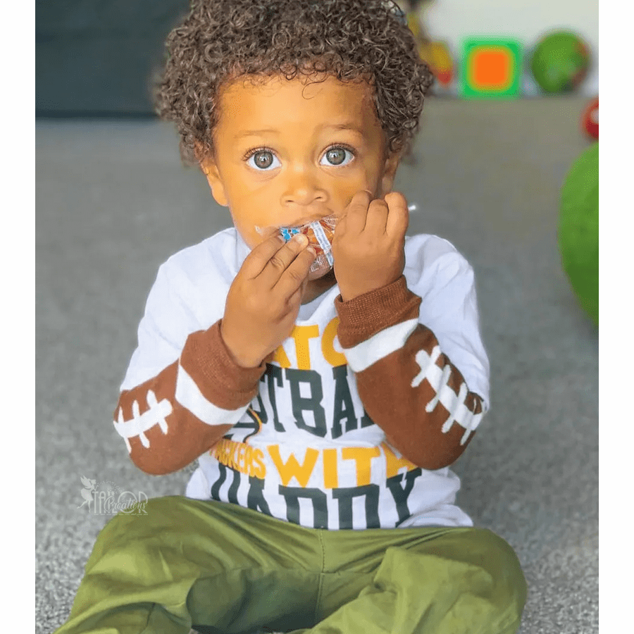 Football Sports Toddler Tee Shirt Toddler - I Watch Football With My Daddy Sweatshirt