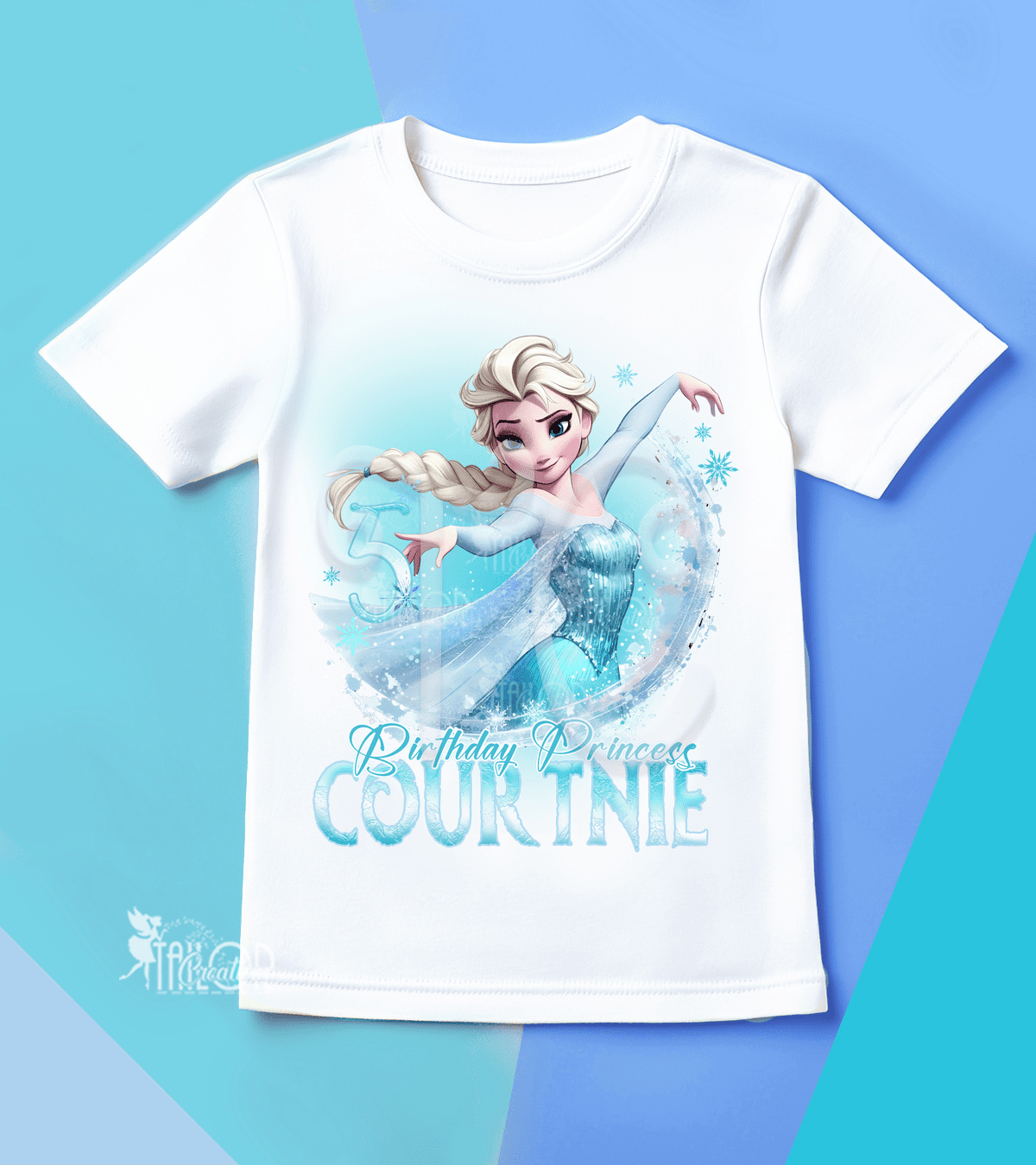 Frozen Elsa Ice Queen Birthday Party Tee Shirt - Frozen Elsa Ice Princess Birthday Outfit Ideas