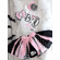 Ghost BOO Halloween Bow Leg Warmers for Baby Toddler Girls - 