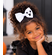 Ghost Face Hair Bow for Toddler Girl Kids - Custom Halloween Ghost Baby Headband
