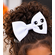 Ghost Face Hair Bow for Toddler Girl Kids - Custom Halloween Ghost Baby Headband