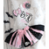 Ghost First Birthday Outfit Pink and Black Set - Spooky One, Halloween 1st Birthday Party Outfit