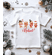 Gingerbread Christmas Name Tee Sweater Toddler Boys- Gingerbread Custom Sweatshirt Kids