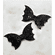 Glitter Bats Hair Bows - Halloween Bats Wing Bow Clip for Toddler Girls