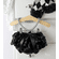 Gold & Black Baby Girl Custom Outfit Bodysuit - Newborn Coming Home Shower Gift Box