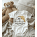 Gold & Black Baby Girl Custom Outfit Bodysuit - Newborn Coming Home Shower Gift Box