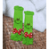 Grinch Leg Warmers - Grinch Bow Leg Warmers Set - Grinch Baby Toddler Leg Warmers