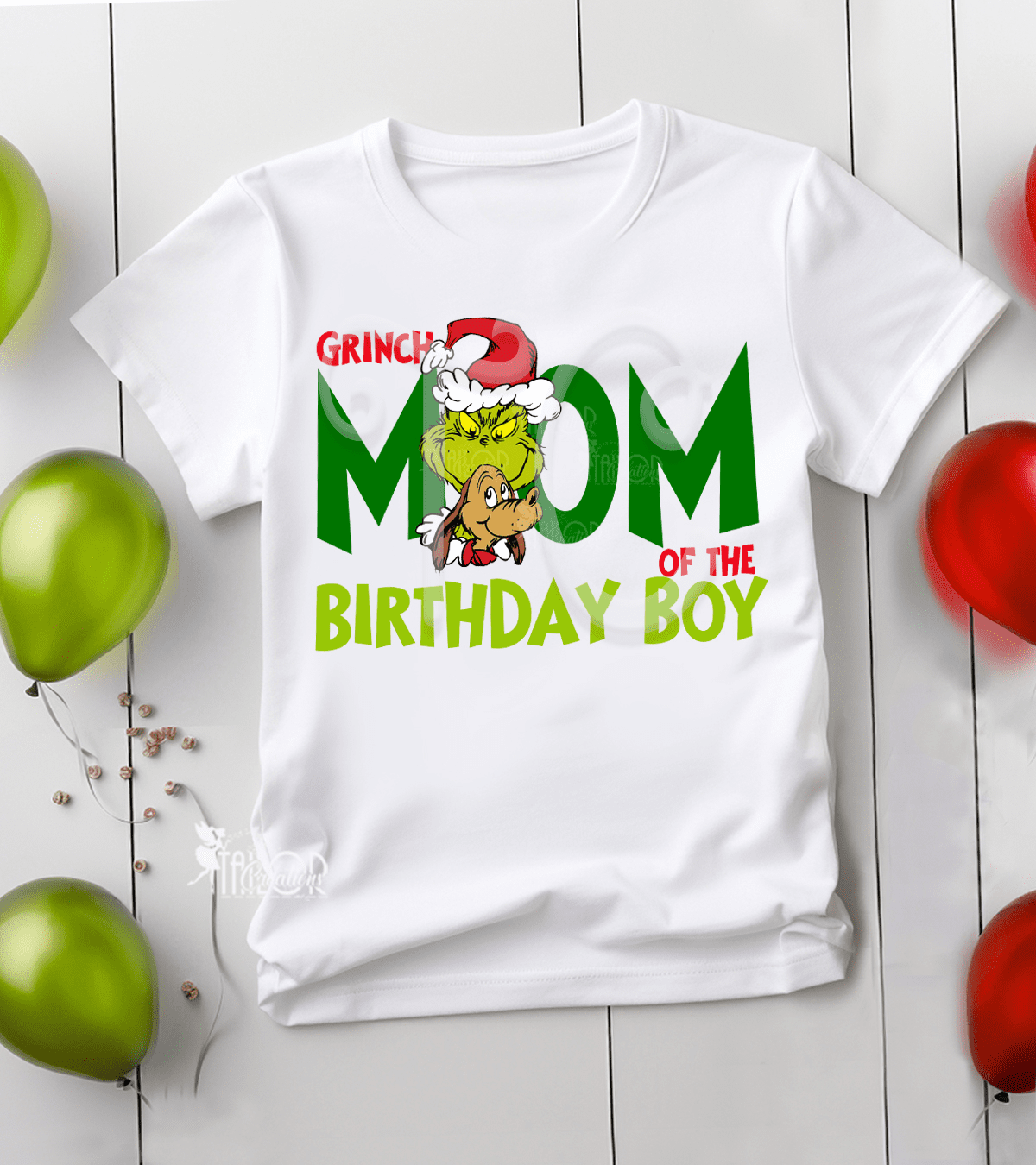 Grinch Squad Matching Family Birthday Party Tee Shirt - Grinch Matching Adult Shirt
