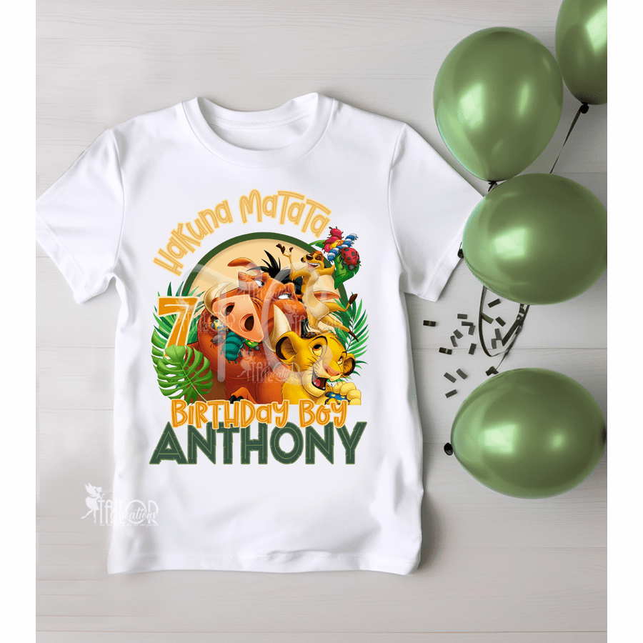 Hakuna Matata Birthday Shirt - Hakuna Matata Birthday Outfit Ideas