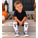 Halloween Ghost Knee High Socks for Boys and Girls - Custom Ghost Face Halloween Socks for Toddler Kids