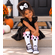 Halloween Ghost Knee High Socks for Boys and Girls - Custom Ghost Face Halloween Socks for Toddler Kids - Pink Bow Ghost