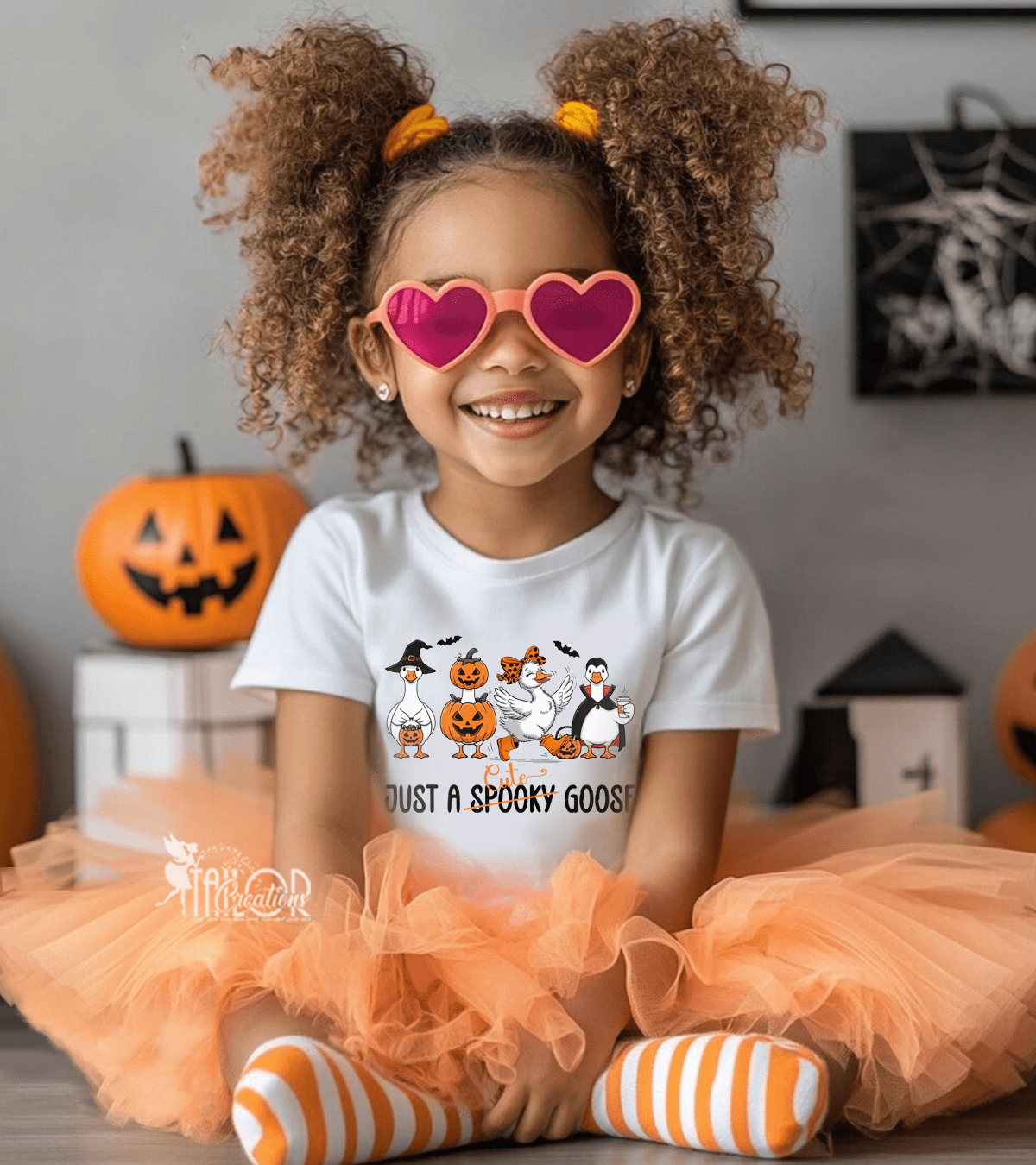 Halloween Goose Baby Toddler Shirt - Just A Spooky Cute Goose Tee Shirt Outfit