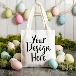 Easter Custom Tote and Sack Gift Bags