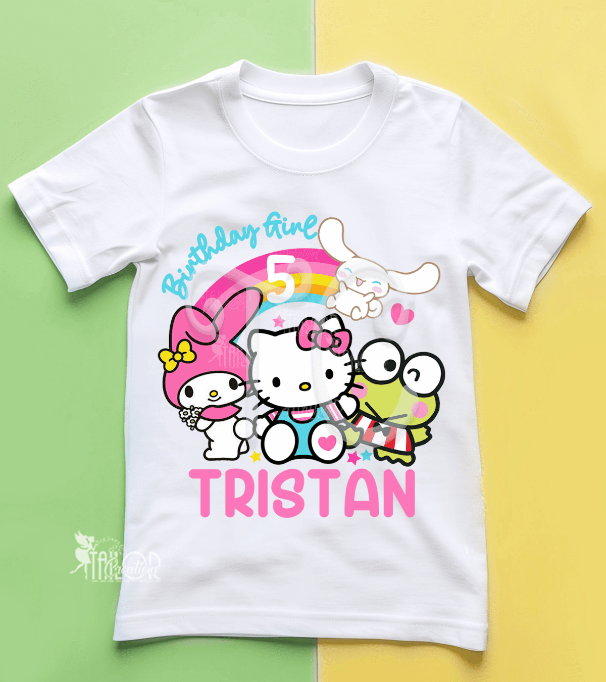 Hello Kitty and Friends Birthday Party Tee Shirt - Sanrio Kitty Birthday Outfit Ideas