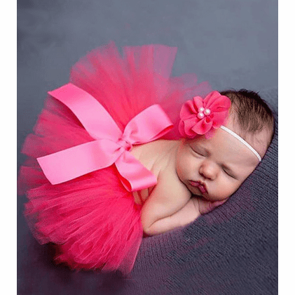 open lace back dress Before & Ever Baby Infant Gown, A Little Extra Baby Birthday Tutu Romper,  Pink main image 0
