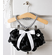 Jack Skellington Baby Girl Outfit Gift Box - Nightmare Before Christmas Baby Shower Gift