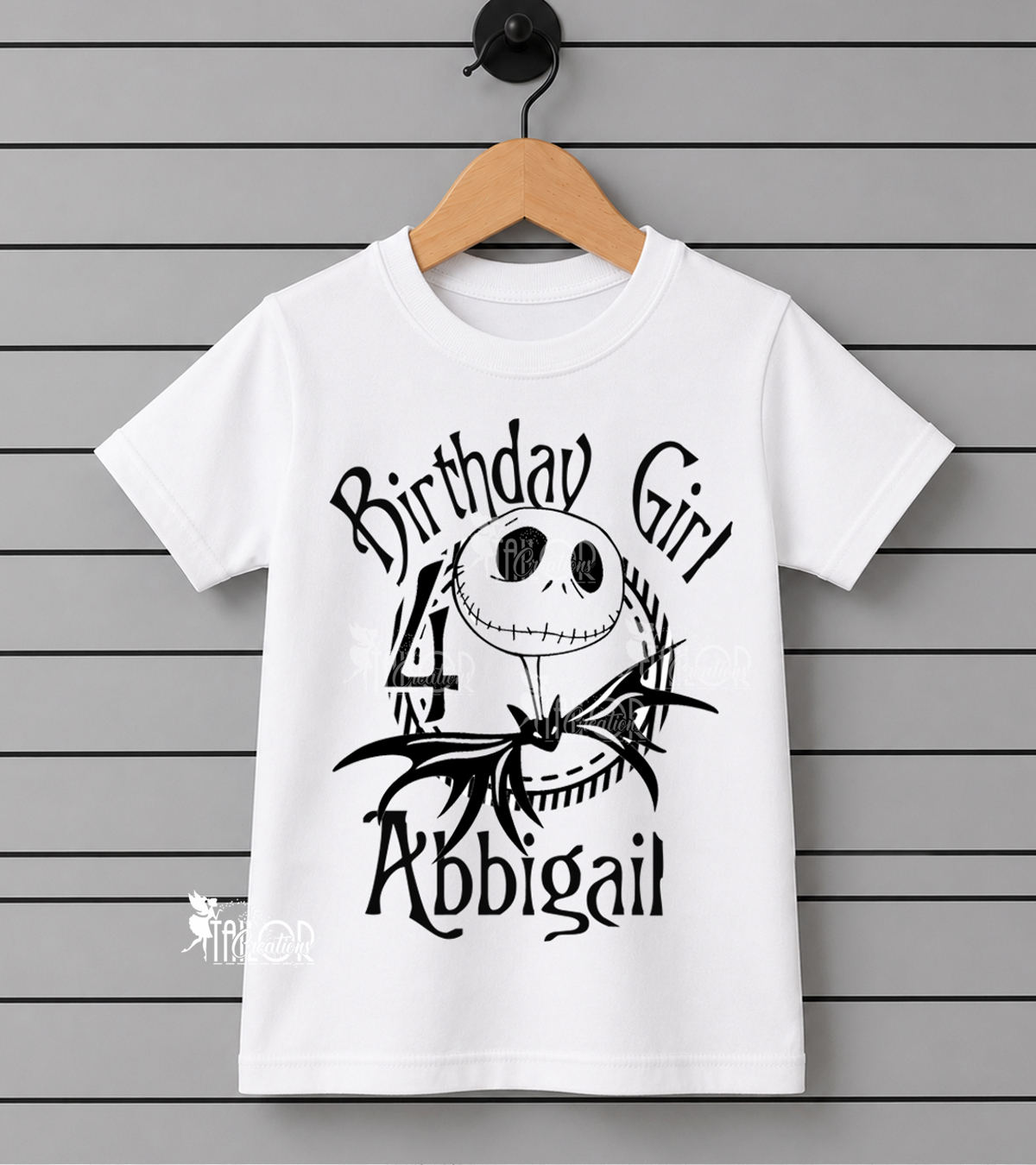 Jack Skellington Birthday Tee Shirt - Nightmare Before Christmas Birthday Outfit