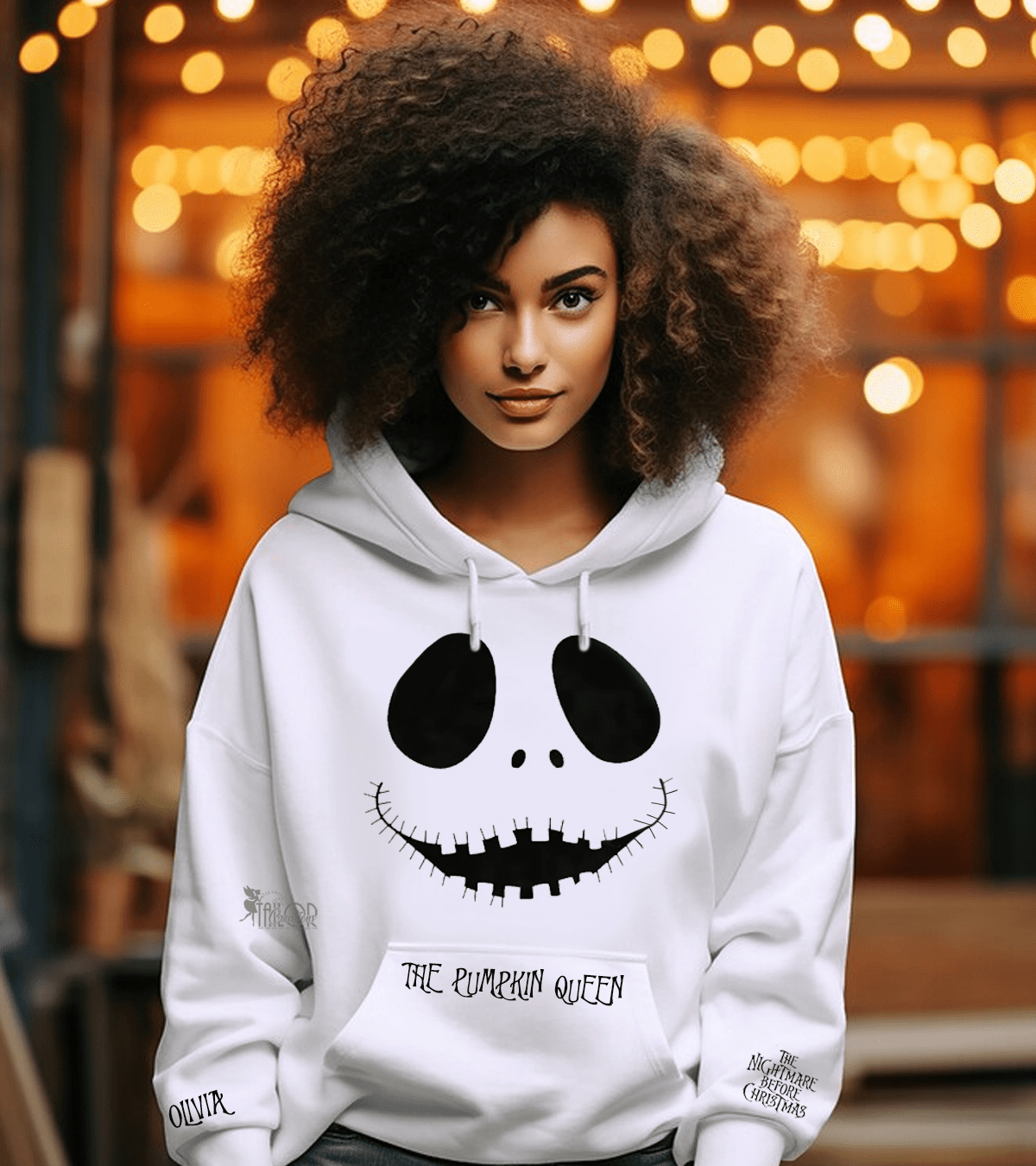 Jack Skellington Personalized Sweatshirt - Nightmare Before Christmas Hoodie Sweater