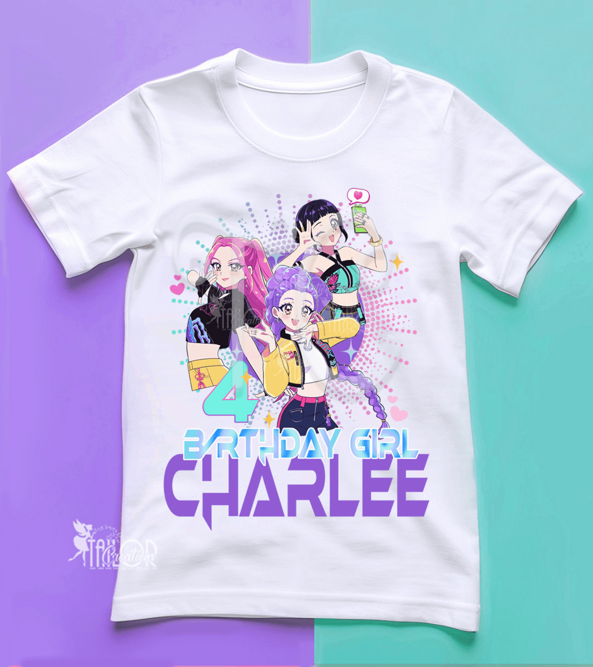 K Pop Demon Hunters Birthday Fan Tee Shirt - K Pop Demon Hunters Birthday Outfit