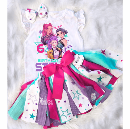 birthday tutu - birthday party dress - toddler girls birthday dress -  birthday party dress