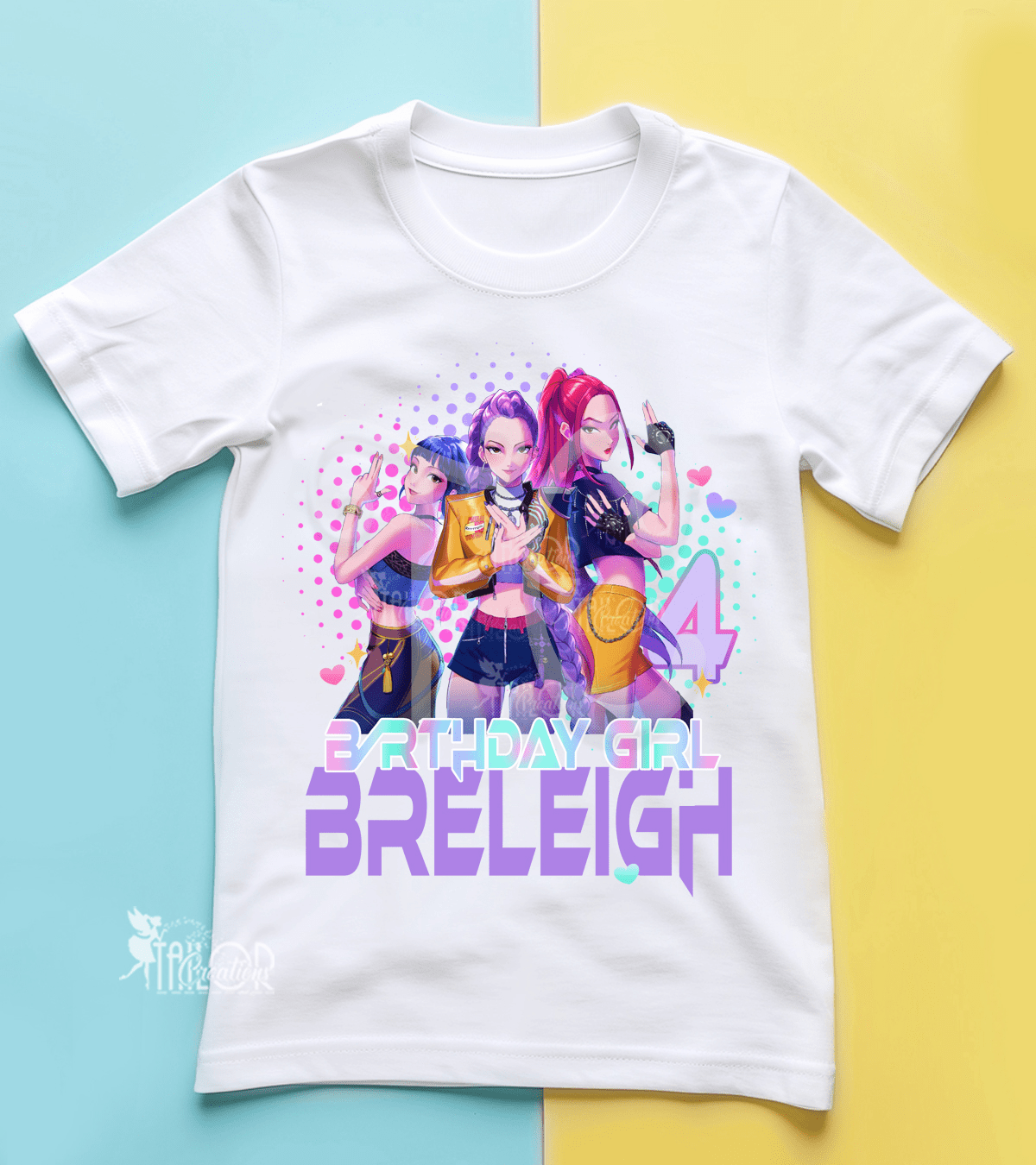 K Pop Demon Hunters Birthday Tee Shirt Outfit - K Pop Demon Hunters Birthday Outfit