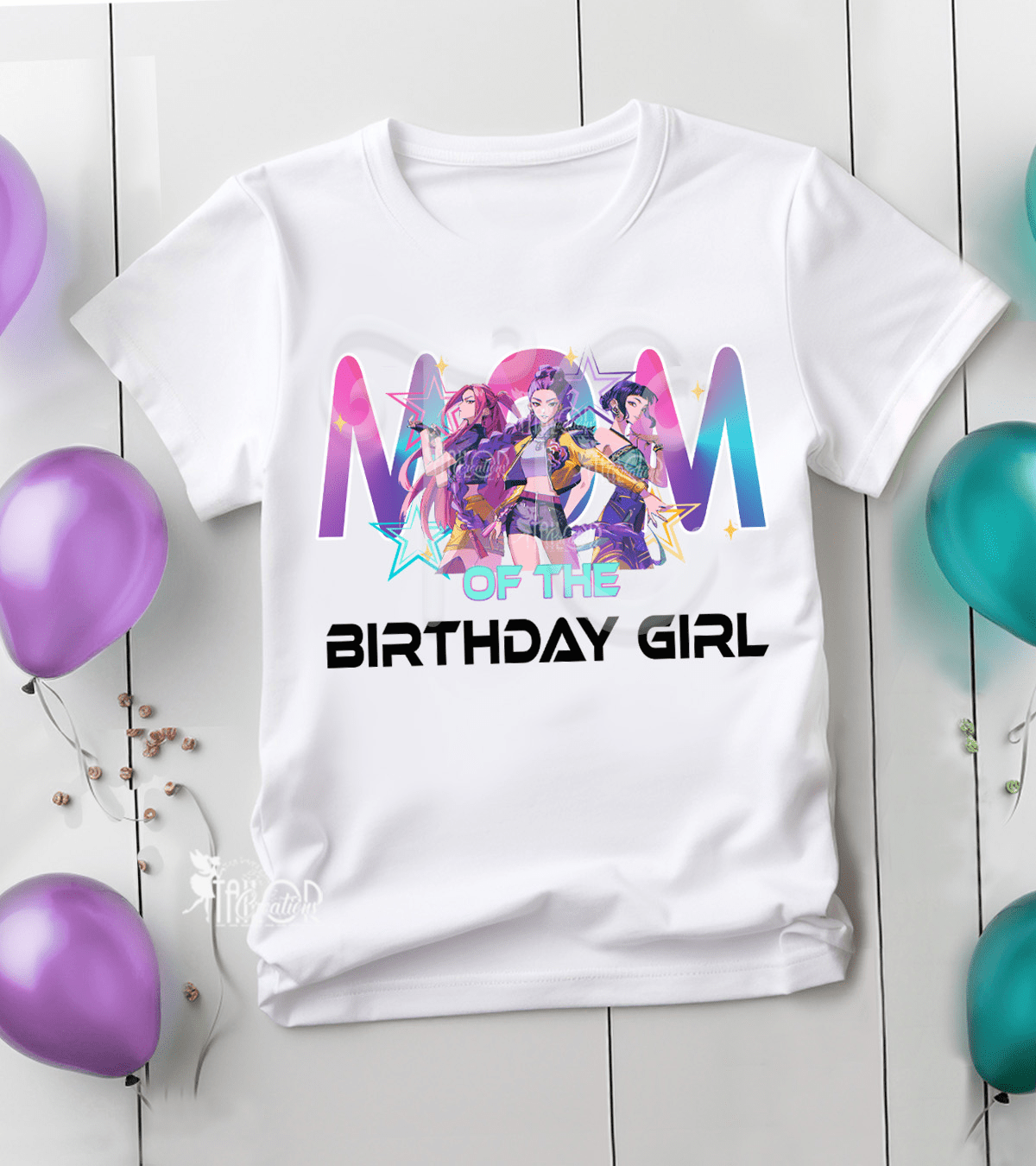 K Pop Demon Hunters Matching Family Birthday Party Tee Shirts - K Pop Demon Hunters Birthday Shirt