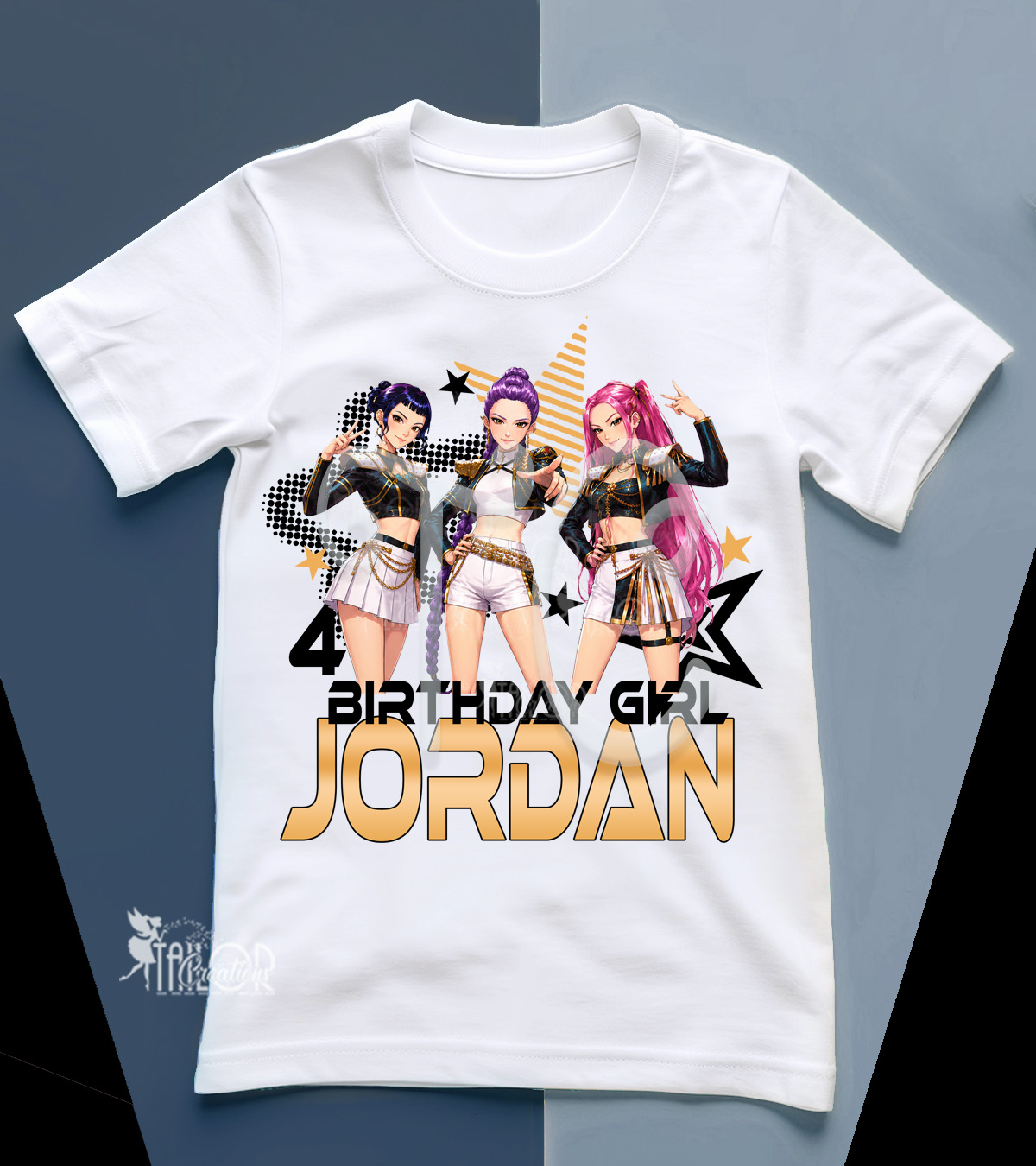 K Pop Golden Demon Hunters Birthday Fan Tee Shirt - K Pop Demon Hunters Birthday Outfit