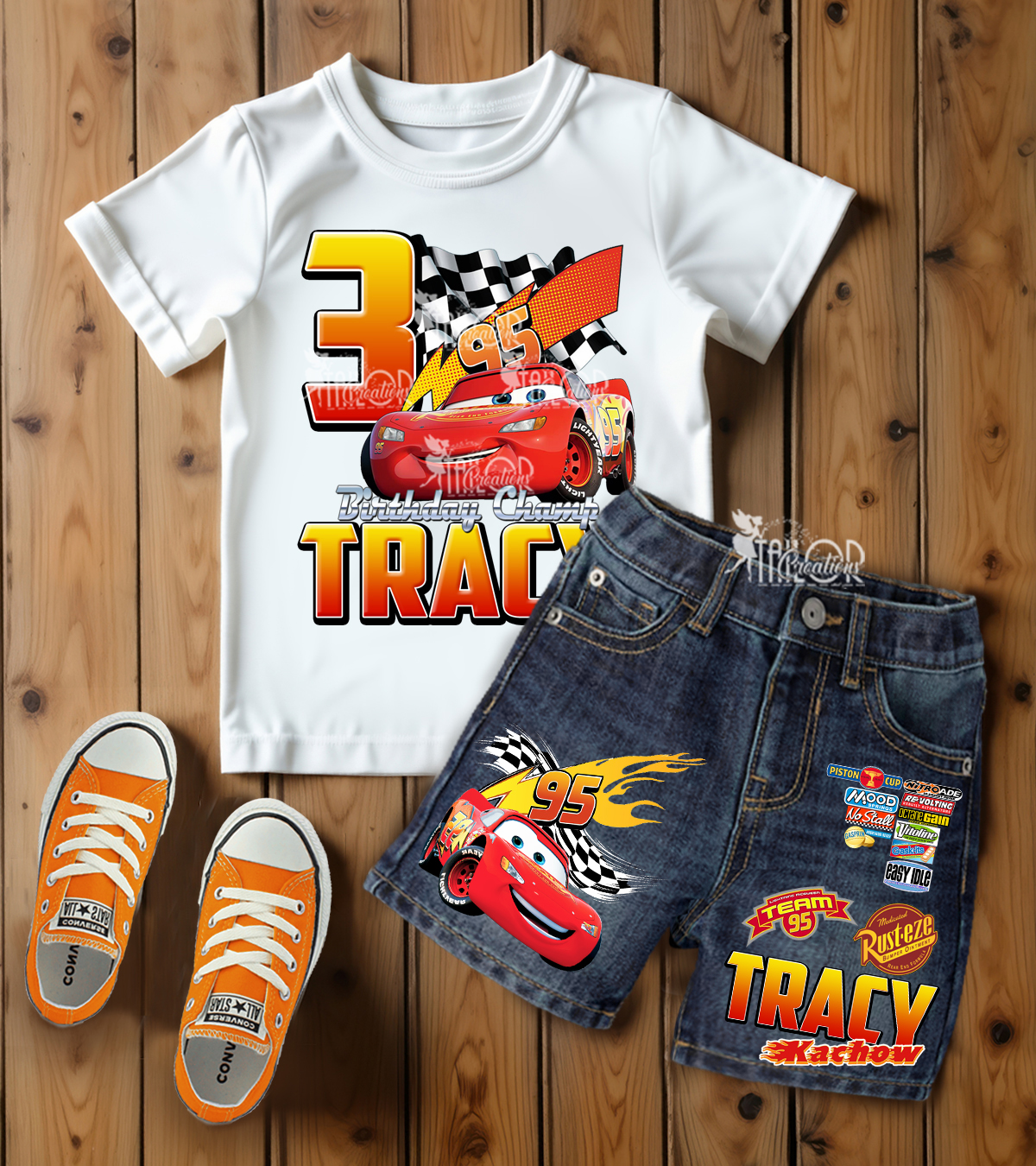 Lightning McQueen Birthday Outfit Toddler - Custom Disney Pixar Outfit Toddler Boys