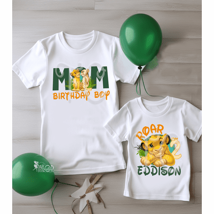 lion king party shirts
