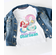 Little Mermaid Ariel Birthday Outfit - Disney Princess Birthday Ariel Denim Outfit
