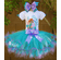 Little Mermaid Ariel Birthday T-Shirt - Disney Mermaid Ariel Custom Birthday Outfit Girls