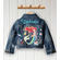 Little Mermaid Ariel Denim Jacket - Disney Princess Custom Denim Jacket Gift