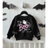 Little Miss Boo jee Ghost Pink Custom Halloween Shirt - Pink and Black Halloween Costume Girls