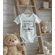 Little Secret Gift Box Miracle Baby Announcement Bodysuit - Personalize Baby Announcement Bodysuit